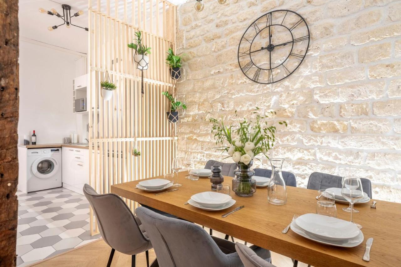 Bohemian Flat - Lovely Marais Paris Exterior foto